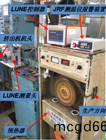 悳(de)國LUNE高(gao)精(jing)度(du)導(dao)體測溫(wen)儀(yi) 在(zai)線(xian)纜行(xing)業的應(ying)用(yong)案例(li)