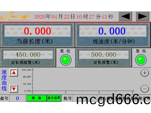 雙(shuang)輪式履(lv)帶計米器